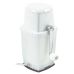 EMGA 517.001 Белый пластиковый измельчитель для льда с вакуумной базой для фиксации, 165х125х250 мм, 1 шт