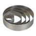 01025 Кругла форма для торта, нержавіюча сталь, діаметр 200 мм, h 60 мм, 1 шт