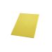 Доска разделочная 45х60х1.25 см, Winco пластиковая желтая, CBYL-1824