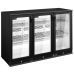 Холодильник барный, 3 двери, 330 л, GGM Gastro, BGI330