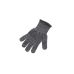 Захисна рукавичка, текстиль, Winco, сіра, розмір L, GCR-L
