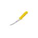 Нож обвалочный, изогнутое лезвие, 15 см, Winco, Stal, желтый, KWP-60Y