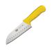 Нож Сантоку, лезвие грантон, 18 см, Winco, Stal, желтый, KWP-70Y