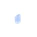 07144 Пиала одноразовая прозрачно-голубая стеклоподобная Овал, 45 мл 48 мм*35 мм h=65 мм 10шт/уп