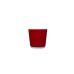 07230 Бумажный красный стакан гофрированный, 110 мл, 30 шт/уп