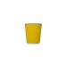 07249 Бумажный желтый стакан гофрированный, 185 мл, 25 шт/уп
