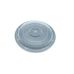 08001 Ёмкость полипропиленовая круглая с крышкой для СВЧ черная 480 мл 50 шт/уп