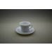 Alt Porcelain YF248 Чашка кофейная с блюдцем 80мл, широкая
