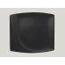 Тарелка плоская 32 см, RAK Porcelain, Neo Fusion квадратная с ассиметричным бортом черная, NFMZSP32BK