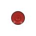 Блюдце під чашку 200 мл, RAK Porcelain, Lea червоне з чорним обідком діаметр 15 см, LECLSA15RD