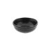 33544 Круглый керамический черный соусник, диаметр 85 мм, 1 шт