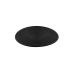 33550 Кругла керамічна чорна тарілка конус, діаметр 280 мм, 1 шт