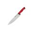 Нож поварской, 23 см, Pirge, Duo, красный, 34162
