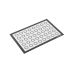 Silikomart FIBERGLASS 60X40 WIT силіконовий білий килимок для макаронс 35/40/45, 595х395 мм, 1 шт