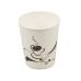 SafePro 77140 Білий паперовий стакан з малюнком кава чай, 200 мл, 50 шт/уп