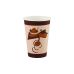 SafePro 77141 Бумажный стакан с рисунком кофе чай, 250 мл, 50 шт/уп