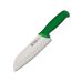 Нож Сантокy, лезвие грантон, 18 см, Ambrogio Sanelli, Supra, зеленый, S350.018G