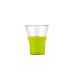 Склянка с силіконовим чохлом, 220 мл, Bormioli Rocco, Cappuccino, жовта, 430410BG5321990