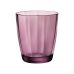 Склянка низька, 305 мл, Bormioli Rocco, Pulsar, рожева, 360630M02321990