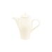 Кофейник с крышкой 350 мл, RAK Porcelain, Lyra белый фарфоровый 6х14 см, LRCP35