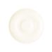 Блюдце для чашки 15х1.7 см, RAK Porcelain, Lyra белое фарфоровое, LRSA15
