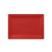 Тарілка плоска 33х23 см, RAK Porcelain, Neo Fusion прямокутна червона, NFCLRP33BR