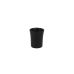 Чашка без ручки 90 мл, RAK Porcelain, Neo Fusion черная 6х7 см, NFSPCU09BK