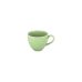 Чашка для кофе 200 мл, RAK Porcelain, Vintage, зеленая фарфоровая 8.5х7 см, VNCLCU20GR