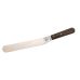 Capco 97253 Лопатка кондитера з подвійним вигином з дерев'яною ручкою, нержавіюча сталь, 250 мм, 1 шт