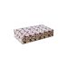 99859 Прямоугольный бумажный бокс для эклеров (7-8шт), Шоколадный торт, 170х300х60 мм, 20 шт/уп